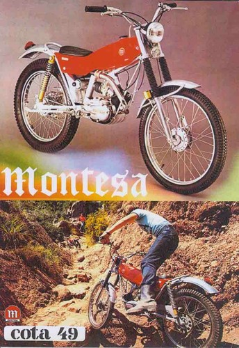Depliant brochure moto - depliant,,
