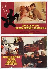 GIOCHI EROTICI DI UNA GIOVANE ASSASSINA - SVEZIA ANITA SANDERS, POSTER FOTOBUSTA