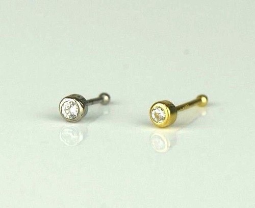 Borchia piercing naso - , lunetta