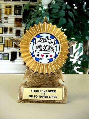 Carte poker trophy hold - trophy,