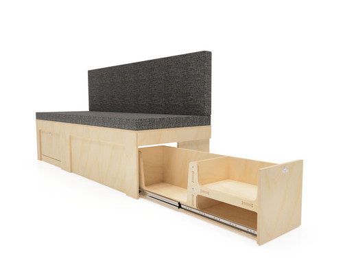 Letto per camper - scorrevole, a