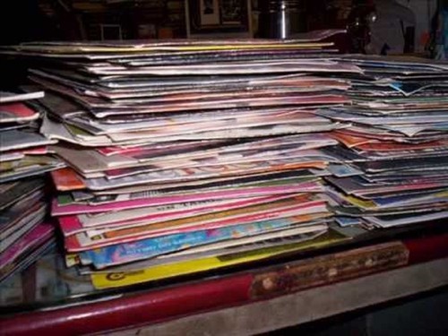 Lotto dischi vinili - 50, mix