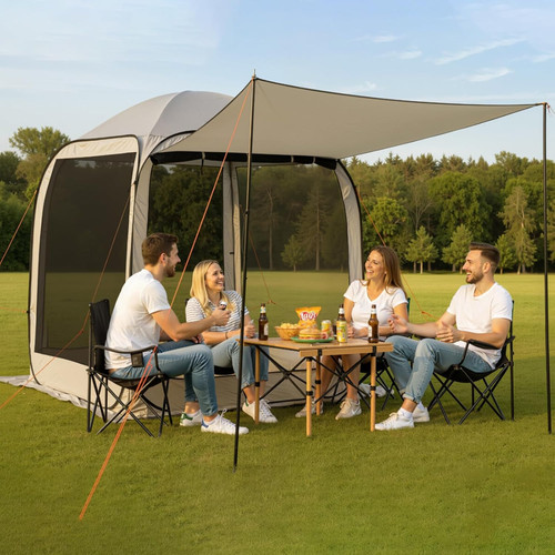 Tenda campeggio con - tenda,