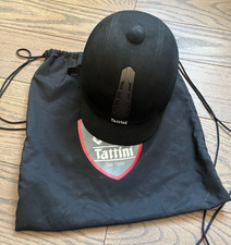 Cap Casco da equitazione TATTINI taglia 58 con borsa - OTTIMO STATO