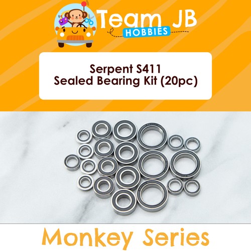 Serpent s411 kit - -, cuscinetti