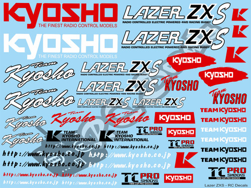 Kyosho lazer zxs vintage - lazer,