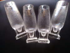 SET 4 BICCHIERI IN CRISTALLO