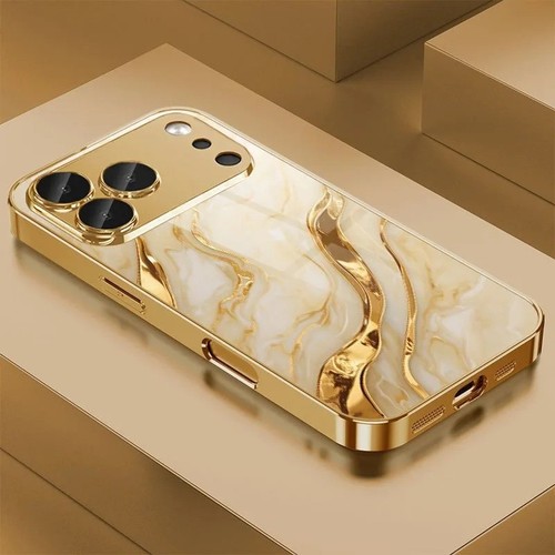 Custodia vetro marmo - oro, lusso