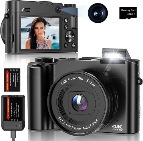 Fotocamera digitale 64mp - fotocamera, +