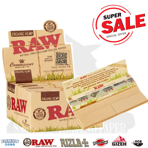 Cartine raw organic canapa - organic,