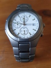 orologio uomo Citizen con movimento quarzo usato perfettamente funzionante mm 41