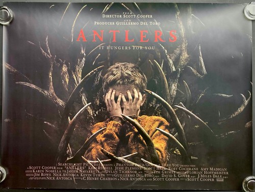 Antlers original quad - antlers, movie