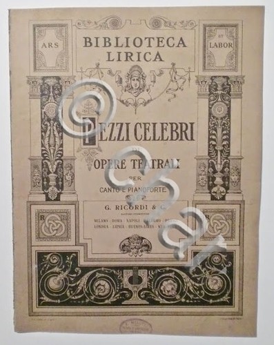 Musica spartito pezzi - -,