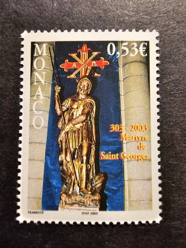 Timbro francia monaco - monaco, il