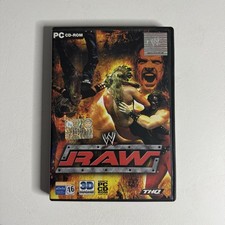 WWE Raw THQ (PC, 2002) Complete for Windows 98, XP, ME  PC CD-ROM