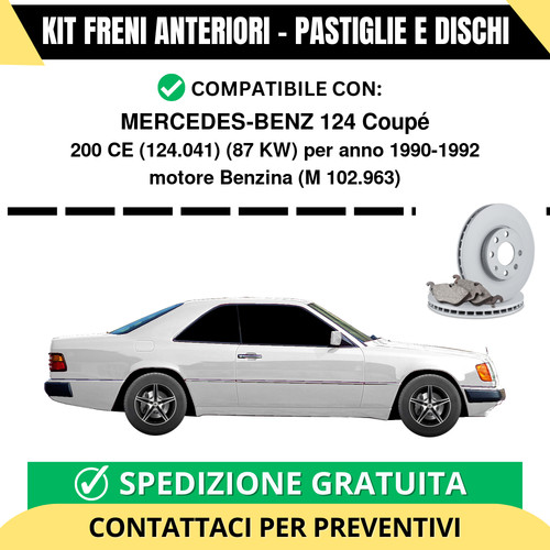 Kit freni anteriori - kit,