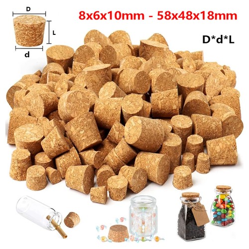 10x tappi conici sughero - tappi,