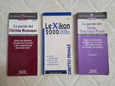 Lotto 3 Libri Lexikon Simone