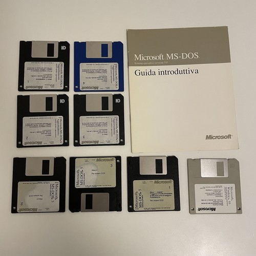 Microsoft dos 0 - ms-dos, floppy