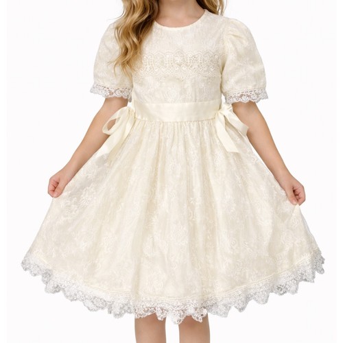 Abito vintage gunne sax avorio - abito,