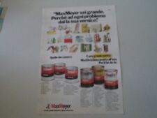advertising Pubblicità 1979 MAXMEYER MAX MEYER MAXIDO TINTAL VULKEOL