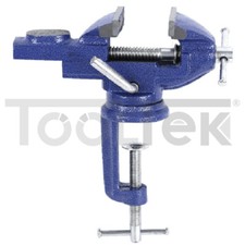 MORSA DA BANCO BASE GIREVOLE 60mm FISSAGGIO A MORSETTO