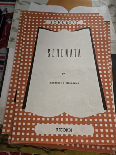 Spartito musicale schubert - spartito,
