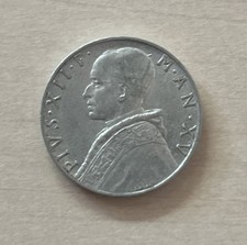 10 Lire Pius XII Città Del