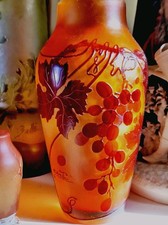 émile galle signé verre - galle, en