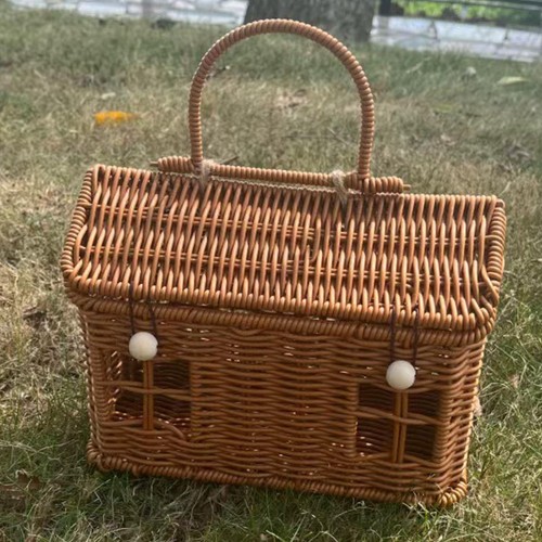 Cesto portaoggetti rattan - portaoggetti,