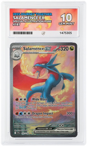Ace salamence 187 159 - 10, ex