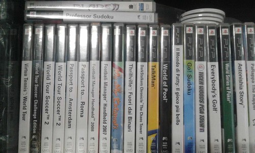 Lotto giochi usati psp