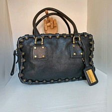 Borsa VALENTINO GARAVANI Tote bag bauletto nero due manici handbag  sac a dos 