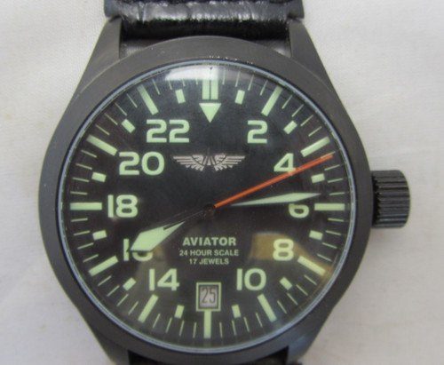 Raro orologio aviator - aviator, russo