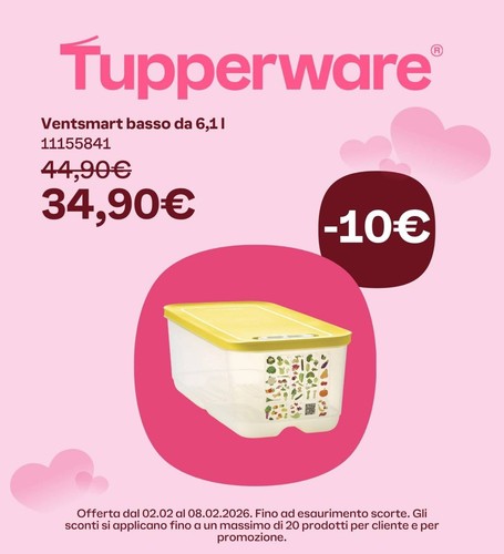 Tupperware ventsmart litri - tupperware,
