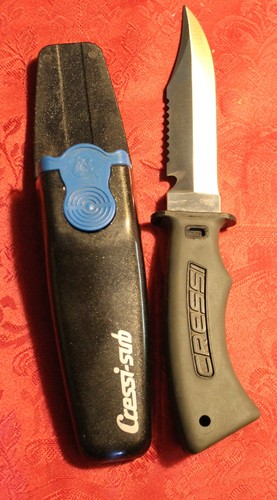 Coltello subacqueo cressi sub - subacqueo,