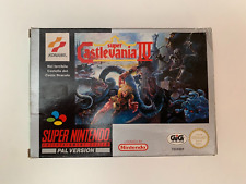 Super Castlevania 4 IV Pal Ita GIG Super Nintendo Snes (Senza Manuale) Originale