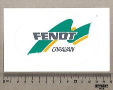 Adesivo/Sticker FENDT Caravan