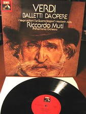 Giuseppe VERDI -Balletti da opere- R. MUTI- (Philharmonia)- LP- EX /EX+ 1981