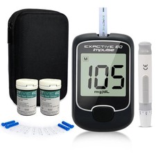 Exactive EQ Impulse Misuratore Di Glicemia,  Diabete Test Kit Con 50 Strisce