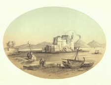 Castel dell'Ovo presso Napoli