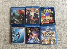 Disney Blu Ray Lot (6 Movies)