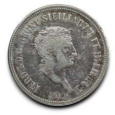 Napoli Due Sicilie piastra 120