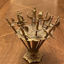 Set 12 Spade Toledo Miniatura