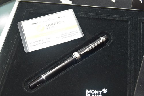Pluma estilográfica montblanc - pluma,