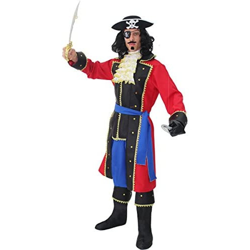 Costume capitano uncino - uncino, taglia