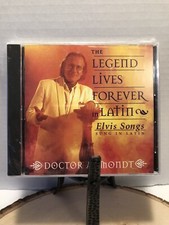 Doctor Ammondt CD The Legend Lives Forever in Latin Elvis Songs 1995 Sealed