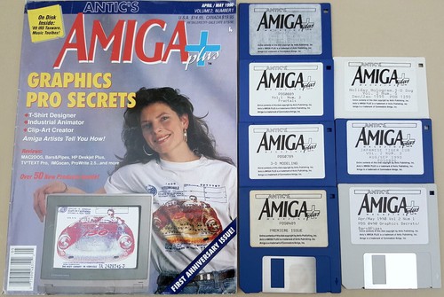 Amiga più riviste dischi - più,