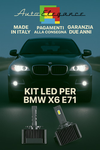 Kit led d1s 6000k bianco - 6000k,