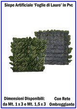 Siepe Artificiale con Rete